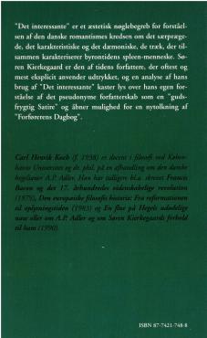Kierkegaard og "Det interessante"