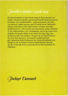 Familiens højtider i gamle dage