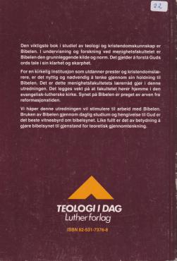 Bibelen og teologien