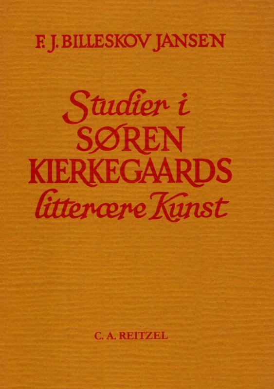 Studier i Søren Kierkegaards litterære Kunst