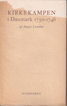 Kirkekampen i Danmark 1730-1746