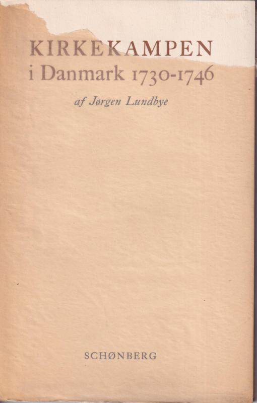 Kirkekampen i Danmark 1730-1746