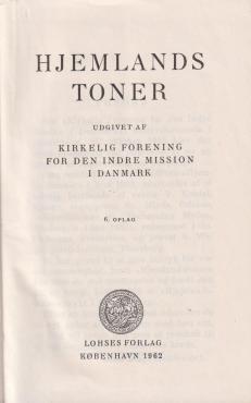 Hjemlandstoner (1962) ¤