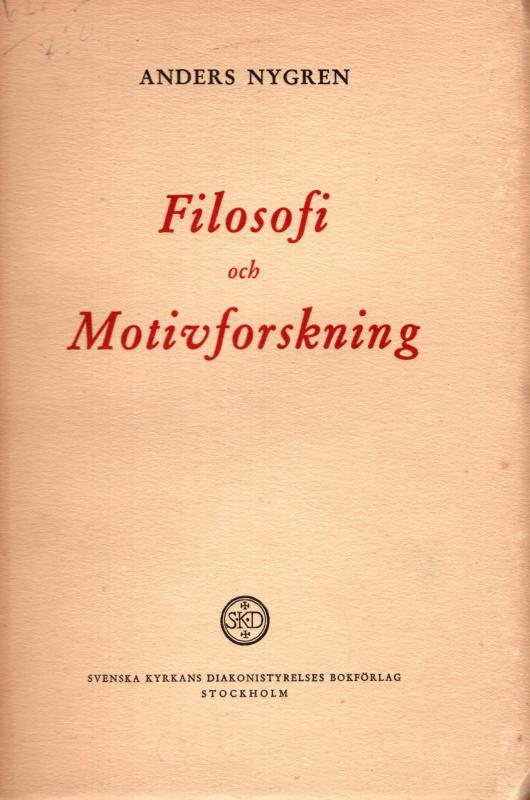 Filosofi och Motivforskning