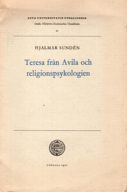 Teresa från Avila och religionspsykologien
