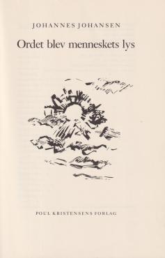 Ordet - blev menneskets lys