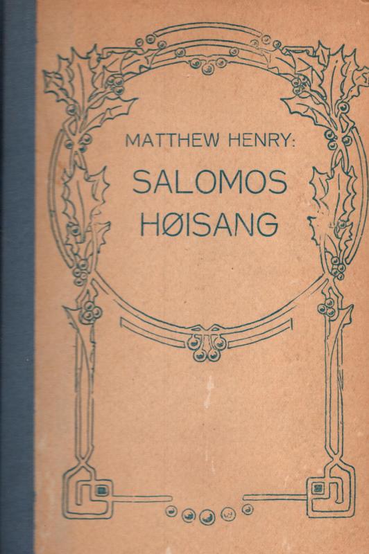 Salomos høisang