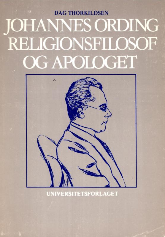 Johannes Ording religionsfilosof og apologet
