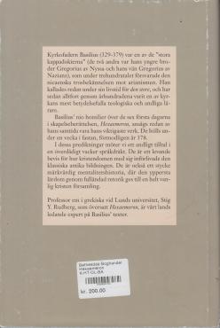 Hexaemeron : nio homilior över skapelsen