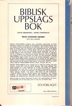 Biblisk uppslagsbok, handbok för bibelläsare