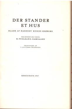 Der stander et hus