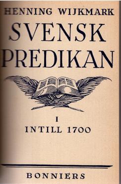 Svensk predikan (I+II - III) 2 bøger