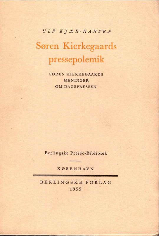 Søren Kierkegaards pressepolemik