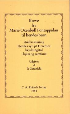 Breve fra Marie Oxenböll Pontoppidan til hendes børn