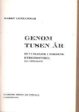 Genom tusen år