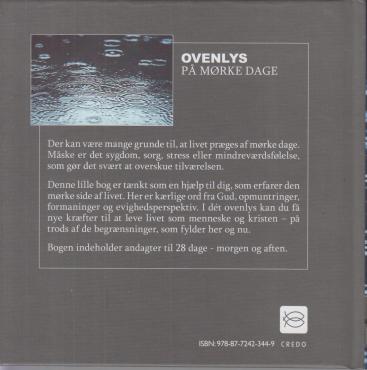 Ovenlys på mørke dage