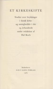 Et kirke skifte