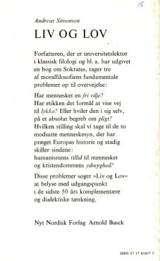 Liv og lov