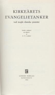 Kirkeårets evangeligtanker