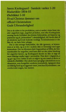 Søren Kierkegaard Samlede værker (Bind 19)