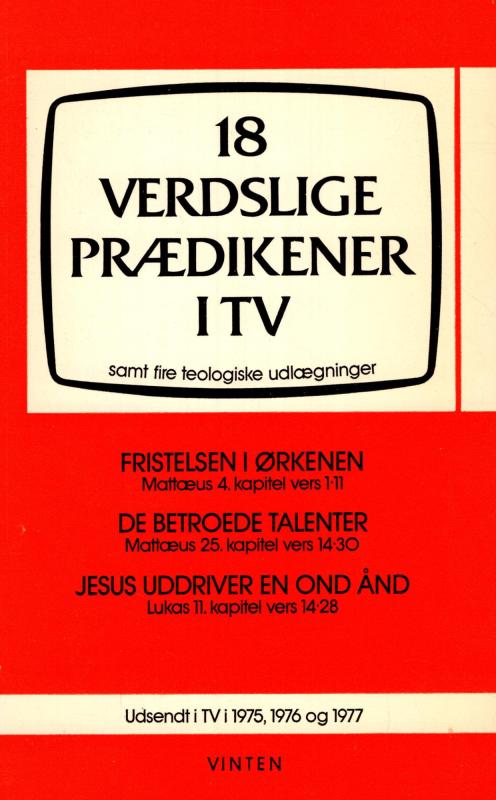 18 verdslige prædikener i TV