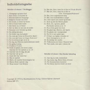 Koralbog til '78 tillægget
