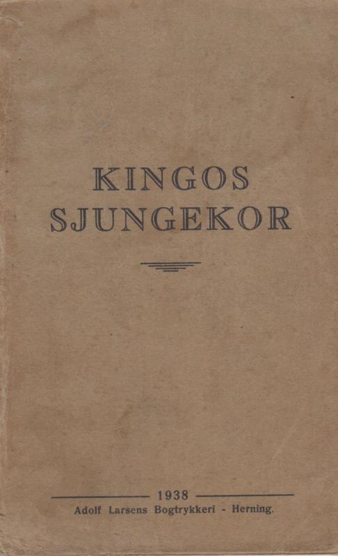 Salmer og aandelige sange af Kingo (1938)