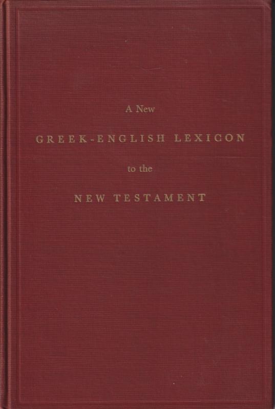 Liddell and Scott`s Greek-English Leksicon (1889)