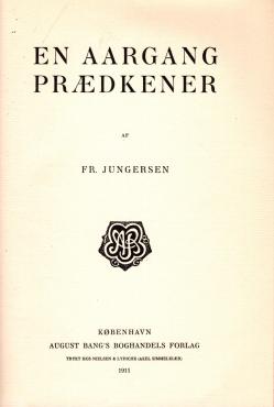 En årgang prædikener