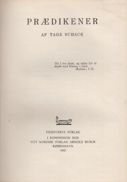 Prædikener
