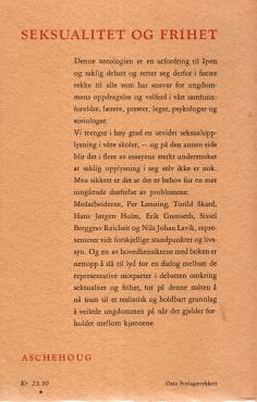 Seksualitet og frihet