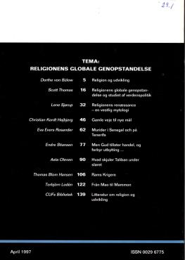 Religionens globale genpstandelse