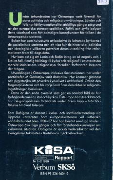 Politik och Kyrka - Lutherska kyrkor i Östeuropa