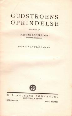 Gudstroens oprindelse