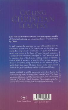 Calling Christian Leaders: Biblical Models of Church, Gospel and Ministry