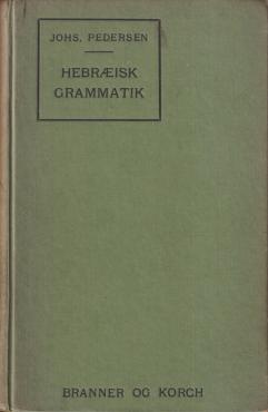 Hebræisk Grammatik