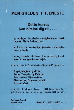 Menigheden i tjeneste