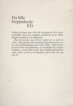 Du lille forpjuskede eg