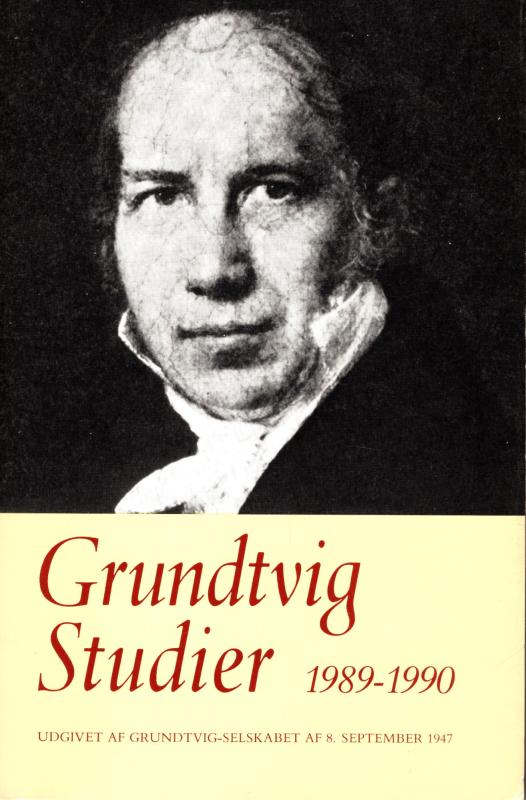 Grundtvig Studier 1989-1990