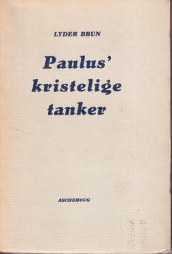 Paulus´ kristelige tanker