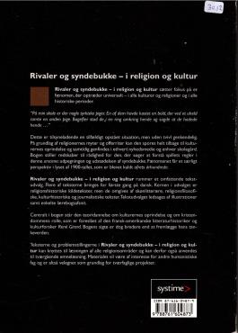 Rivaler og syndebukke - i religion og kultur
