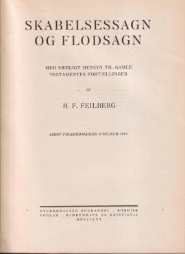 Skabelsessagn og flodsagn