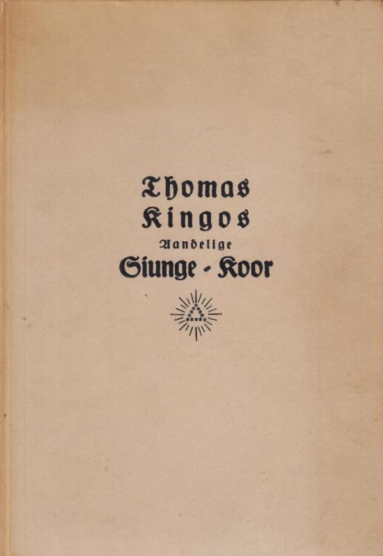 Thomas Kingos aandelige Sjunge-koor (1931)