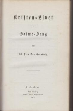Kristen-Livet i salme-sang