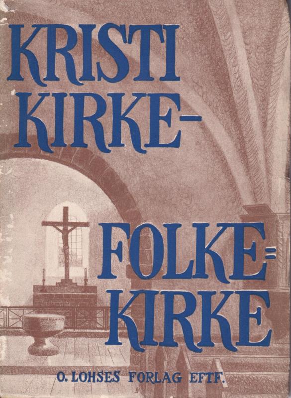 Kristi kirke - folkekirke