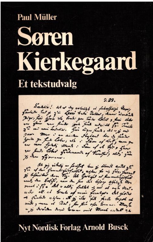 Søren Kierkegaard Et tekstudvalg