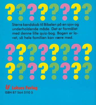 Hvem ved hvad om Bibelen