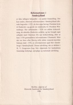 Reformationen i Sønderjylland