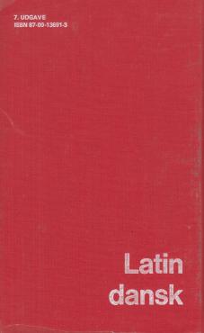 Latin dansk ordbog