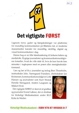 Det vigtigste FØRST